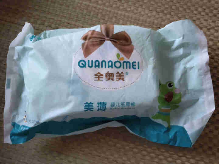 全奥美（Quanaomei）美薄系列婴儿纸尿裤尿不湿尿裤M码52片 M码体验装/8片怎么样，好用吗，口碑，心得，评价，试用报告,第2张