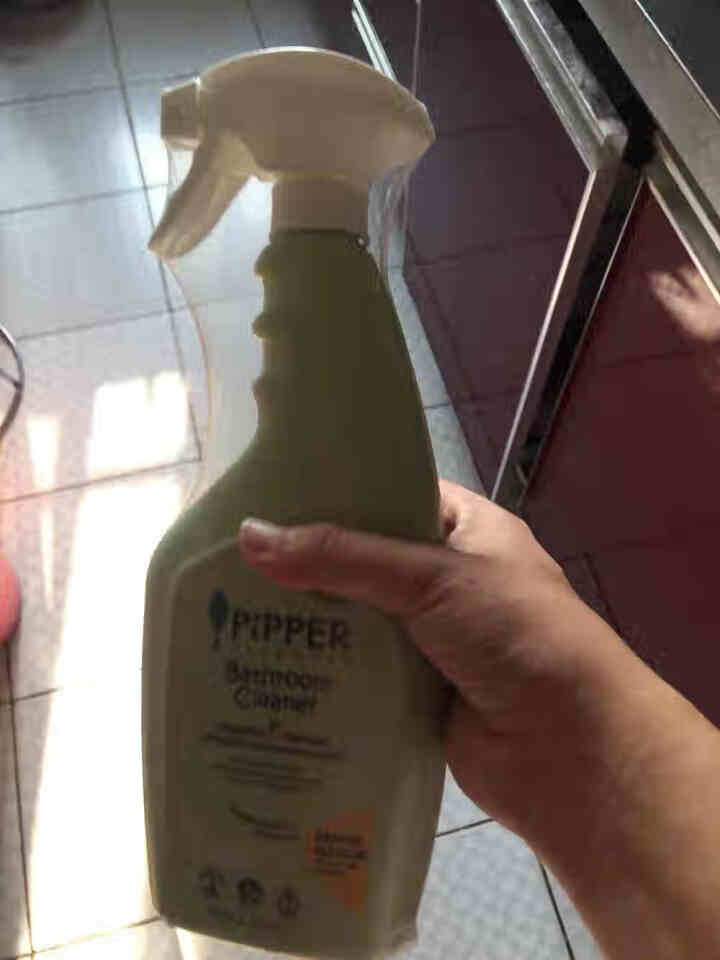 PIPPER 浴室清洁剂 有效的去除皂垢 浴室表面污垢 500ml 植物酵素怎么样，好用吗，口碑，心得，评价，试用报告,第2张