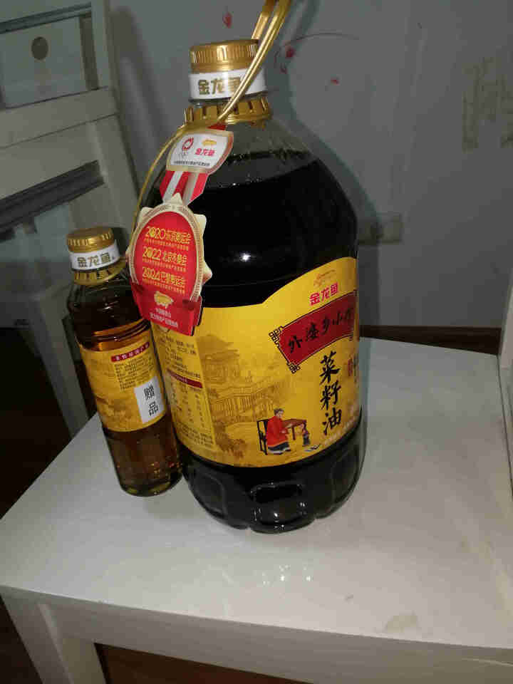 金龙鱼 食用油 非转基因 压榨 外婆乡小榨菜籽油 5L怎么样，好用吗，口碑，心得，评价，试用报告,第2张