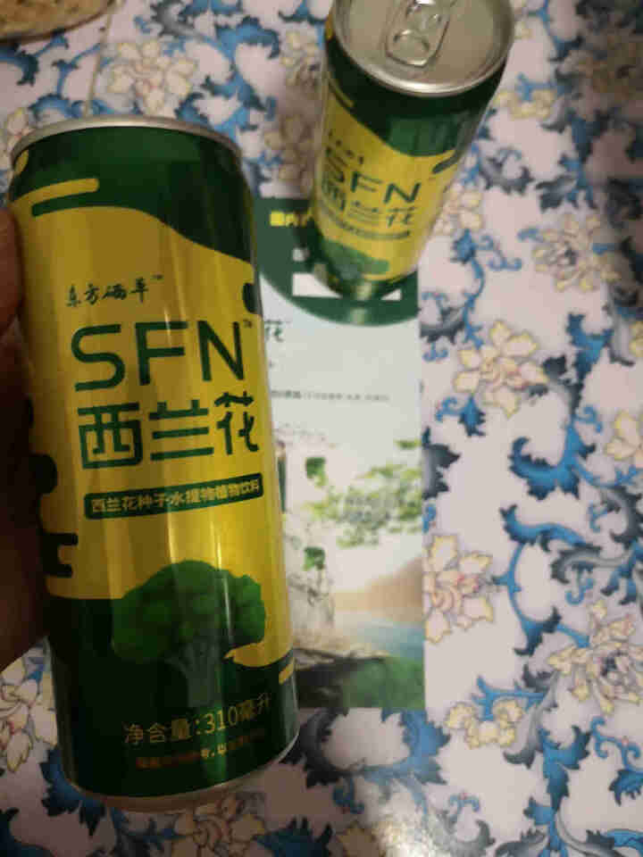 东方硒草 SFN西兰花种子水提物植物饮料 萝卜硫苷 310ml*2罐装怎么样，好用吗，口碑，心得，评价，试用报告,第5张