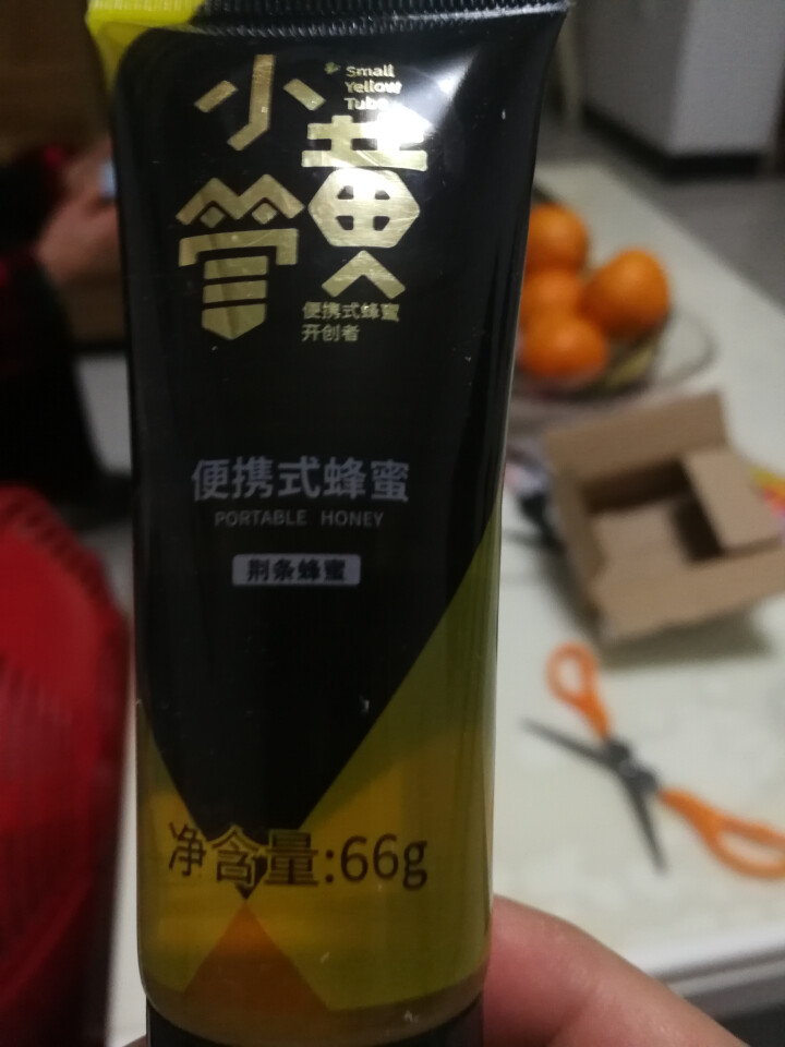 【免邮】小黄管蜂蜜 便携装蜂蜜 土蜂蜜 荆条蜂蜜 66g单支怎么样，好用吗，口碑，心得，评价，试用报告,第3张