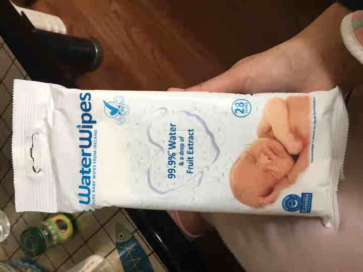 WaterWipes 爱尔兰进口 婴幼儿专用水湿巾 28抽 试用怎么样，好用吗，口碑，心得，评价，试用报告,第3张