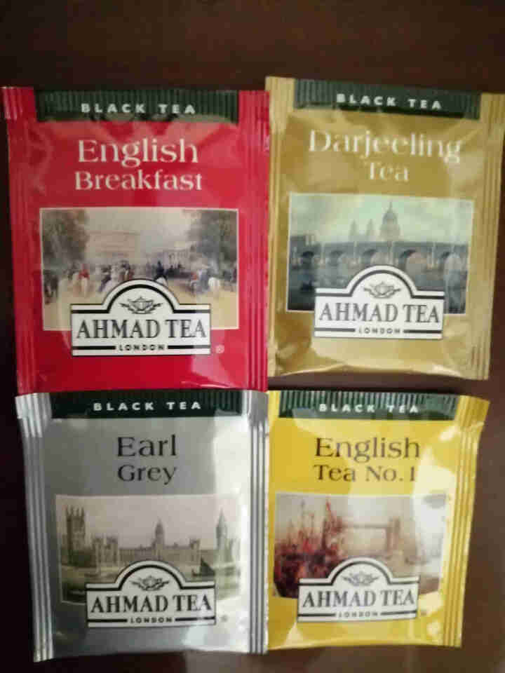 进口亚曼(AHMAD TEA)英式伯爵红茶 经典组合装大吉岭早餐袋泡红茶2g*20袋怎么样，好用吗，口碑，心得，评价，试用报告,第3张