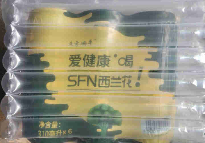 东方硒草 SFN西兰花植物饮料 种子水提物 萝卜硫苷 酸甜爽口 整箱装 310ml*6罐装怎么样，好用吗，口碑，心得，评价，试用报告,第2张