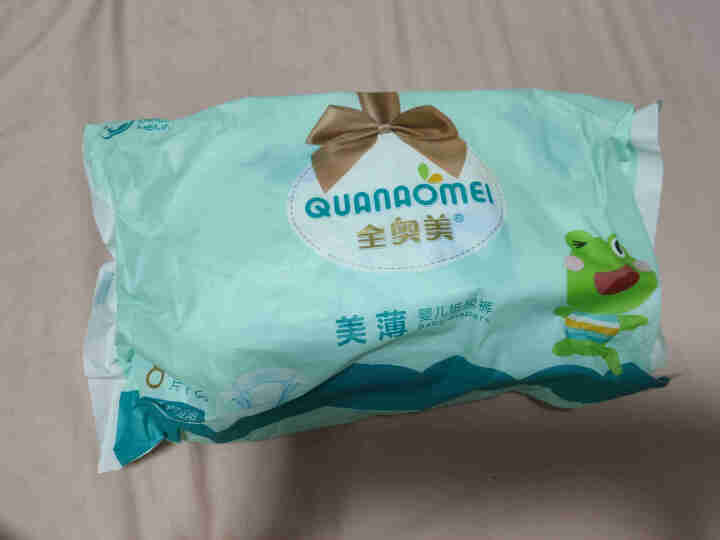 全奥美（Quanaomei）美薄系列婴儿纸尿裤尿不湿尿裤M码52片 L码体验装/8片怎么样，好用吗，口碑，心得，评价，试用报告,第2张