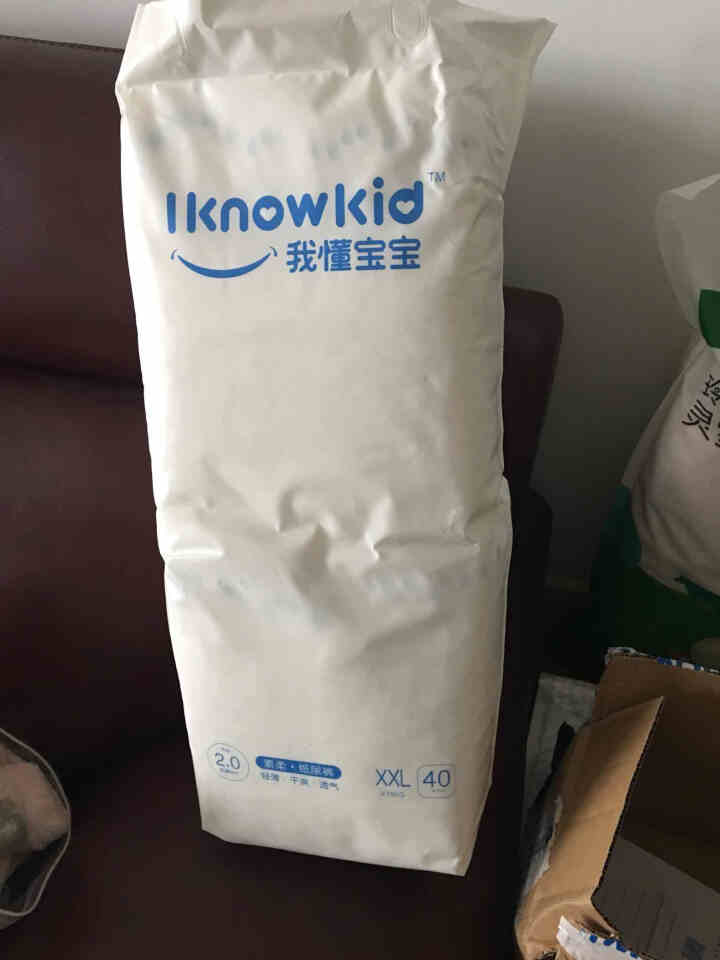 我懂宝宝(IKNOWKID) 轻薄2.0柔软干爽【纸尿裤】特大号XXL40片[≥15Kg]怎么样，好用吗，口碑，心得，评价，试用报告,第2张