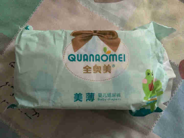 全奥美（Quanaomei）美薄系列婴儿纸尿裤尿不湿尿裤M码52片 XL码体验装/8片怎么样，好用吗，口碑，心得，评价，试用报告,第2张