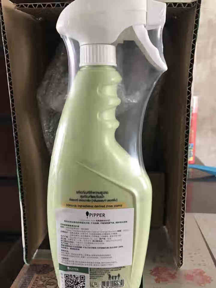 PIPPER 浴室清洁剂 有效的去除皂垢 浴室表面污垢 500ml 植物酵素怎么样，好用吗，口碑，心得，评价，试用报告,第3张