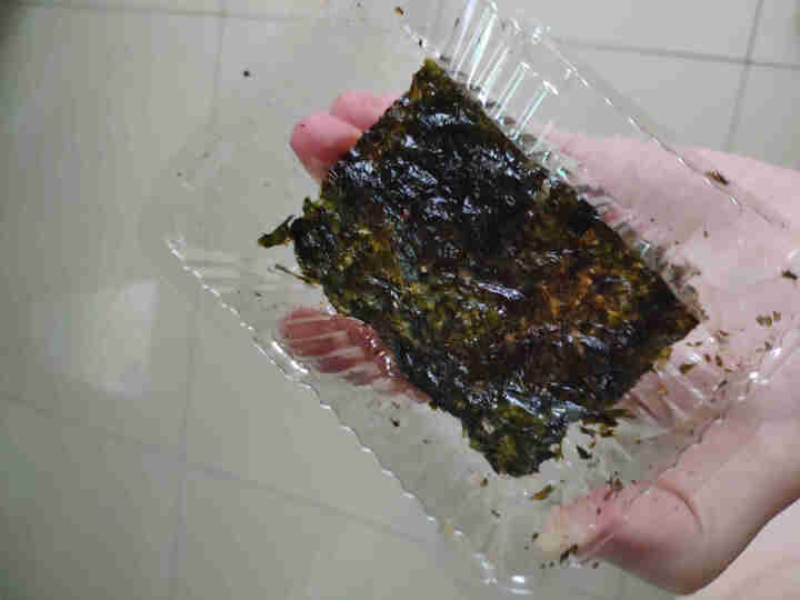 【2件减3元】韩国进口 天晓海女海苔 火鸡味儿童即食海苔脆片紫菜休闲零食12g 火鸡款4g*3包(黑色)怎么样，好用吗，口碑，心得，评价，试用报告,第4张