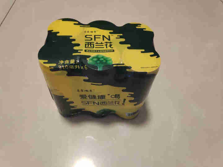 东方硒草 SFN西兰花植物饮料 种子水提物 萝卜硫苷 酸甜爽口 整箱装 310ml*6罐装怎么样，好用吗，口碑，心得，评价，试用报告,第4张