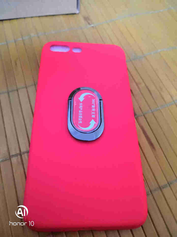 美跃 苹果7plus手机壳6splus套iPhone8软磨砂硅胶6s全包八8p防摔ls女款男 7plus/8p 玛雅红 _指环款5.5寸怎么样，好用吗，口碑，心,第3张