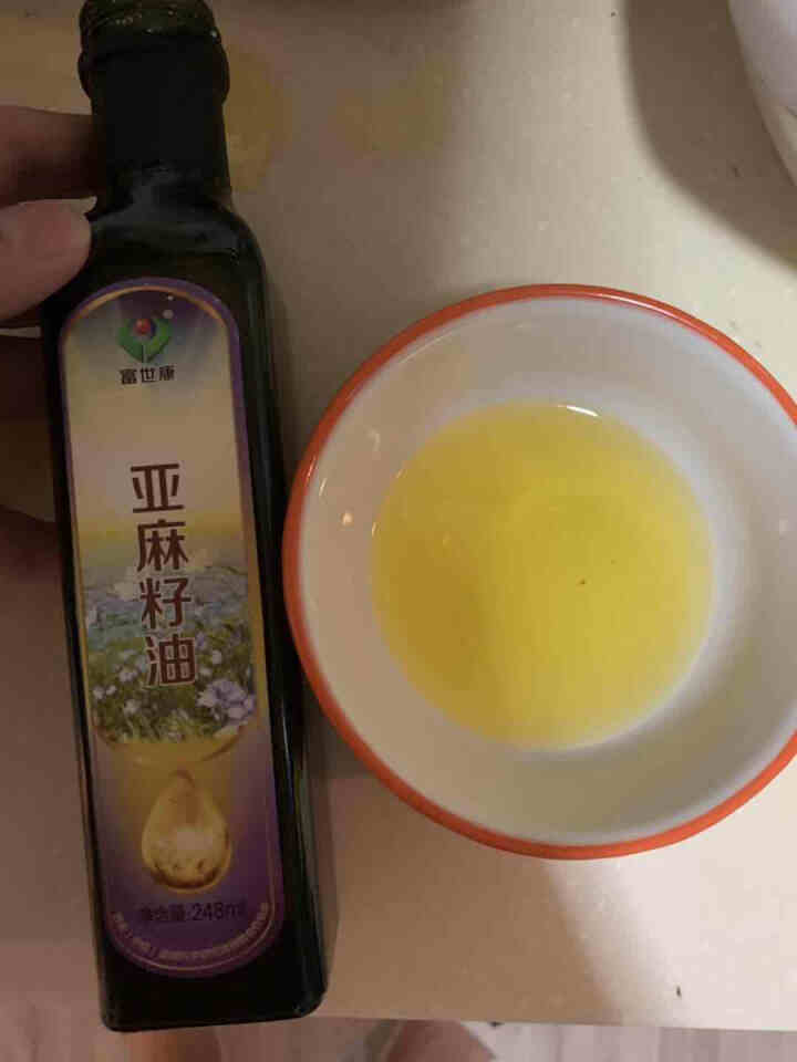 富世康 亚麻籽油冷榨初榨食用油 月子油 248ml怎么样，好用吗，口碑，心得，评价，试用报告,第4张