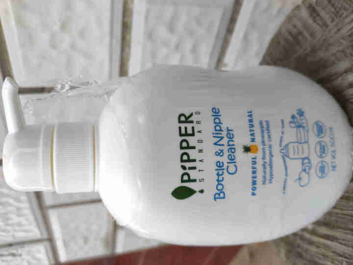 PIPPER 奶瓶奶嘴清洁剂 500ml 植物酵素 清洁剂奶瓶怎么样，好用吗，口碑，心得，评价，试用报告,第2张