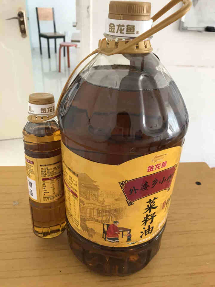 金龙鱼 食用油 非转基因 压榨 外婆乡小榨菜籽油 5L怎么样，好用吗，口碑，心得，评价，试用报告,第4张