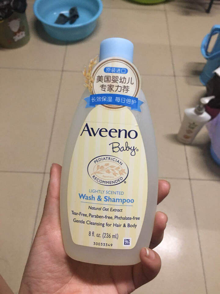 艾惟诺（Aveeno）婴儿每日倍护洗发沐浴露236ml洗发沐浴二合一怎么样，好用吗，口碑，心得，评价，试用报告,第2张