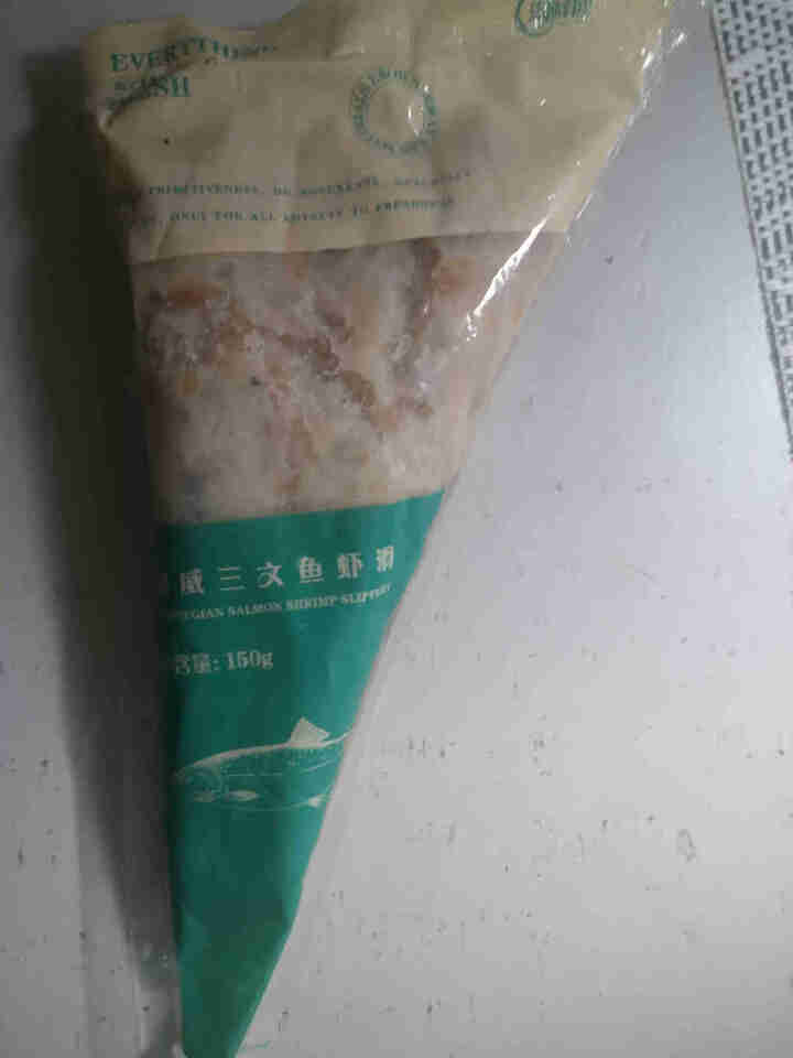 【冷冻】淘鲜团 挪威三文鱼新鲜手打虾滑150g 85%虾肉颗粒看得见 袋装 火锅丸子 火锅 烧烤食材 海鲜水产怎么样，好用吗，口碑，心得，评价，试用报告,第3张