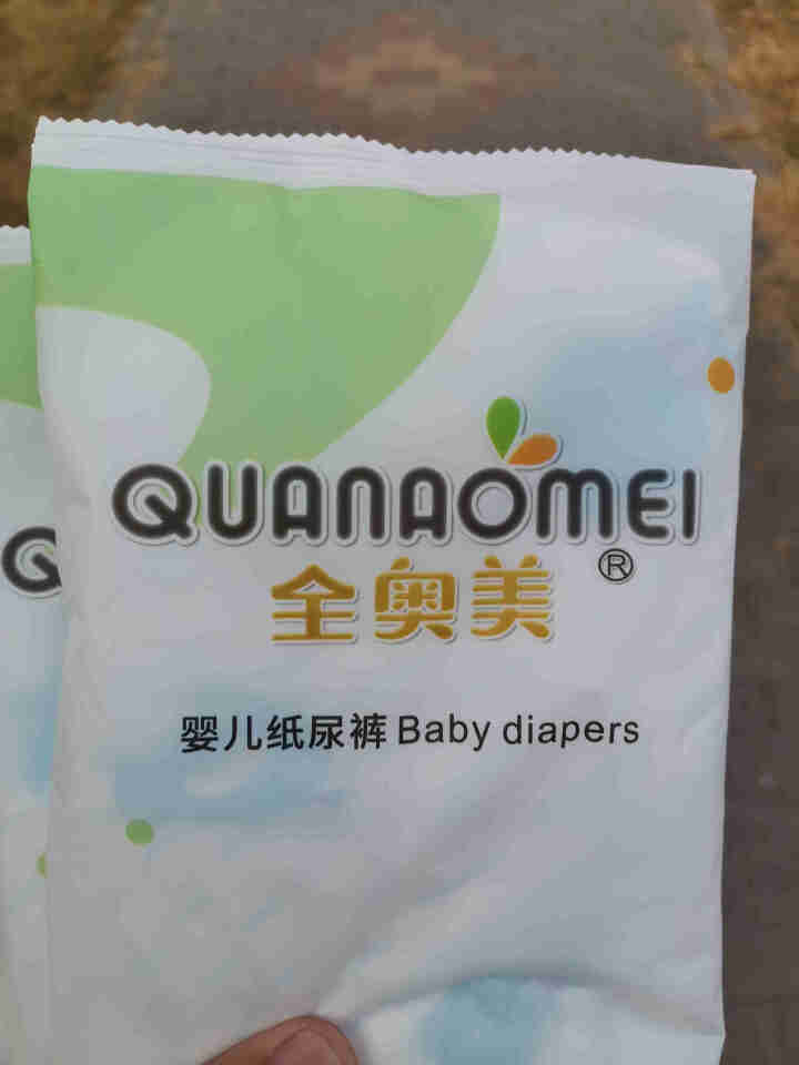 全奥美（Quanaomei）轻薄柔护系列婴儿纸尿裤尿不湿尿裤NB/S/M/L/XL 体验装L 4片（9,第3张