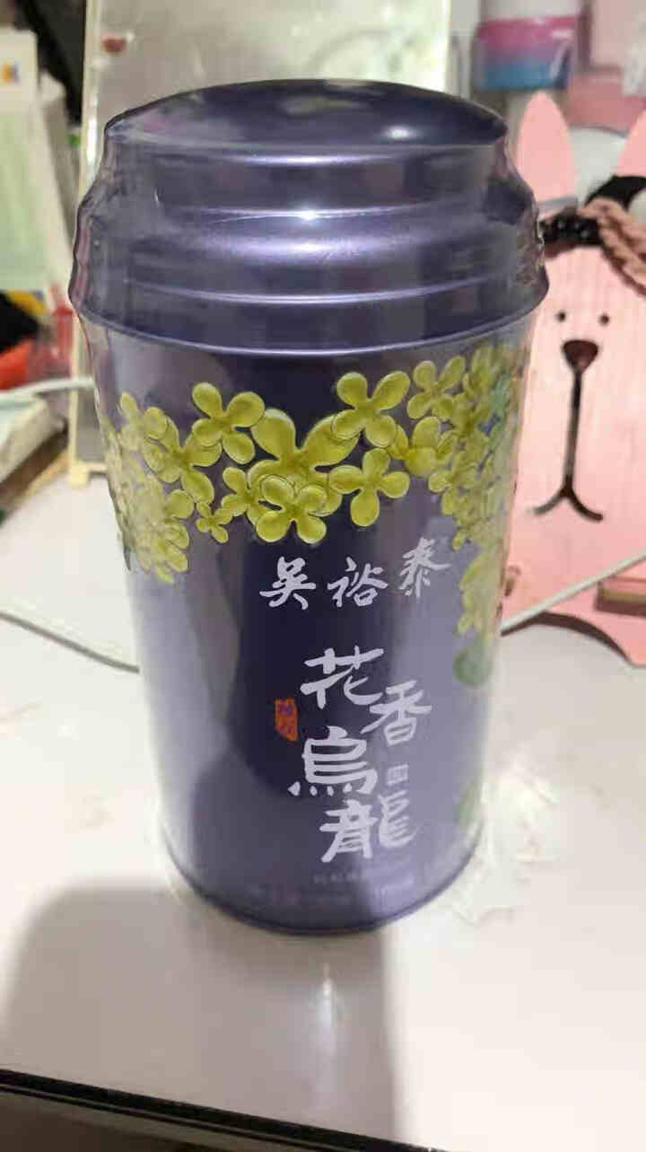 吴裕泰 茶叶 浓香型桂花乌龙茶 花香乌龙茶  茶叶 105g/罐 H怎么样，好用吗，口碑，心得，评价，试用报告,第2张