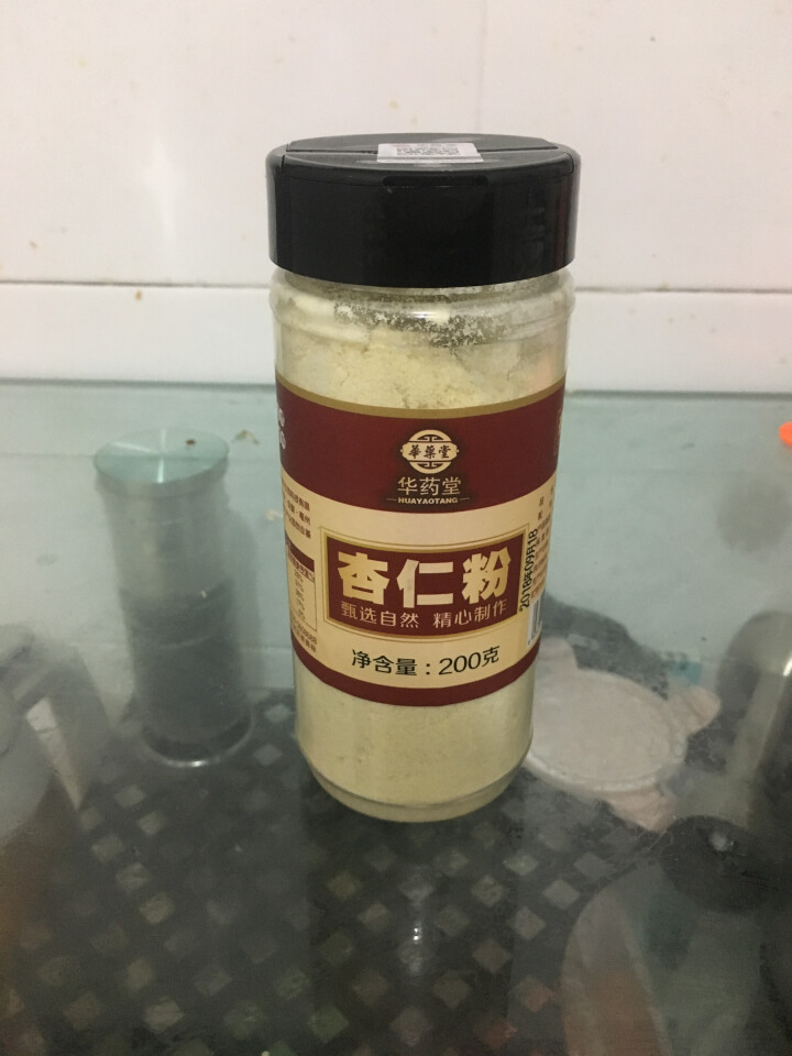 【买2再送1同款】华药堂杏仁粉纯烘焙马卡龙原料细营养代早餐粉 纯杏仁茶杏仁露 食用冲饮粉200g/罐怎么样，好用吗，口碑，心得，评价，试用报告,第3张