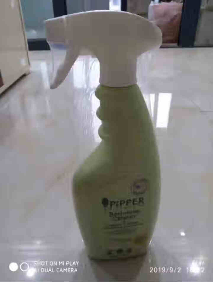 PIPPER 浴室清洁剂 有效的去除皂垢 浴室表面污垢 500ml 植物酵素怎么样，好用吗，口碑，心得，评价，试用报告,第3张