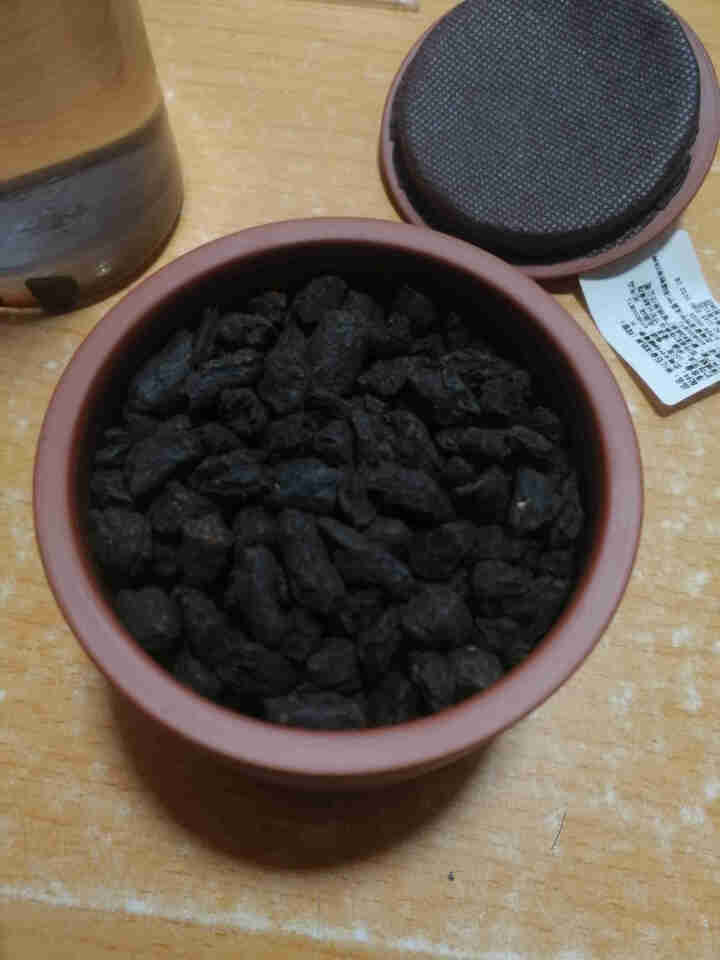 【紫砂罐存茶更好】吉顺号茶叶 年货送礼 糯米香普洱熟茶100g 糯香茶化石紫砂罐装老茶头碎银子散茶怎么样，好用吗，口碑，心得，评价，试用报告,第3张