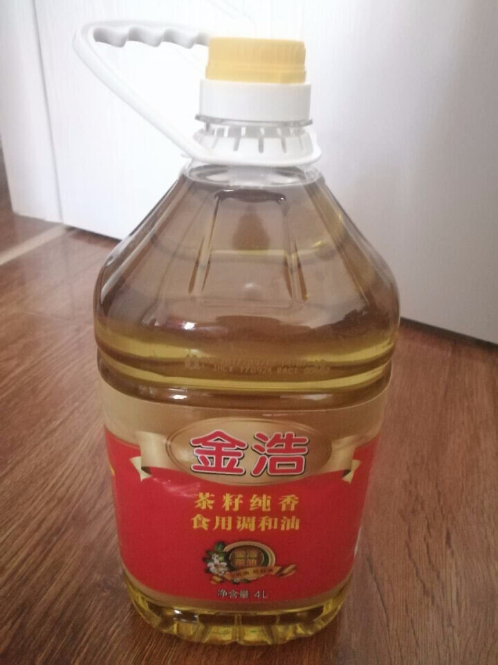 金浩 茶籽纯香食用调和油 非转基因食用油 家庭装 4L怎么样，好用吗，口碑，心得，评价，试用报告,第3张