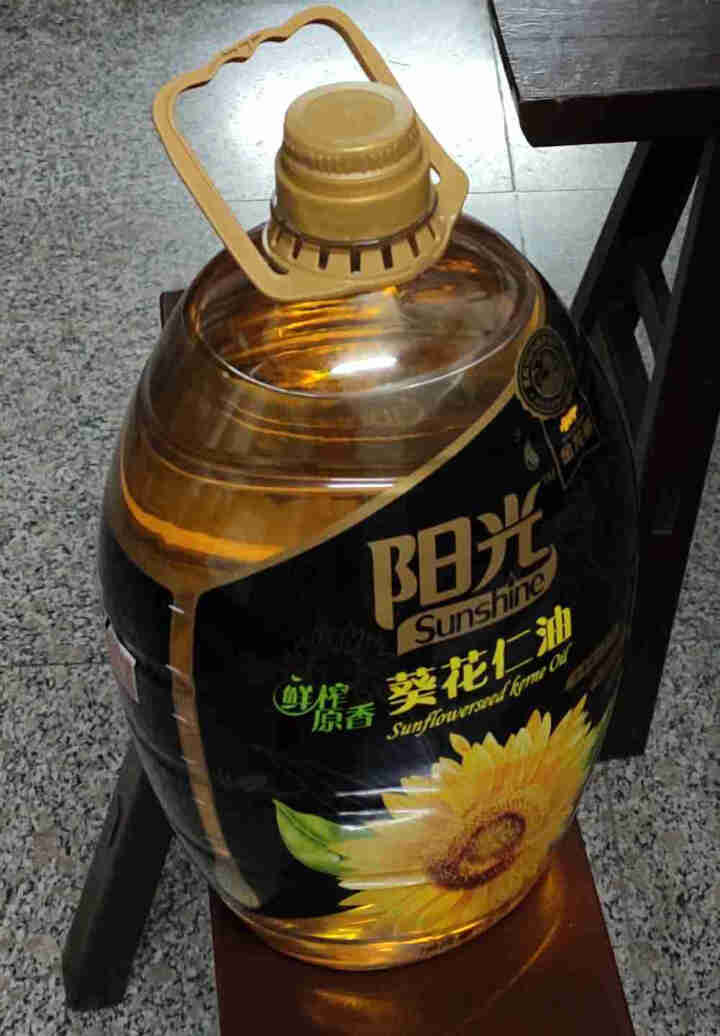 金龙鱼 食用油 阳光鲜榨原香葵花仁油5L怎么样，好用吗，口碑，心得，评价，试用报告,第2张