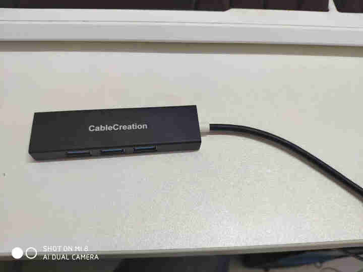 CABLE CREATION type c 扩展坞分线器usb3.0 usb集线器HUB扩展器 黑色 0.1米怎么样，好用吗，口碑，心得，评价，试用报告,第4张