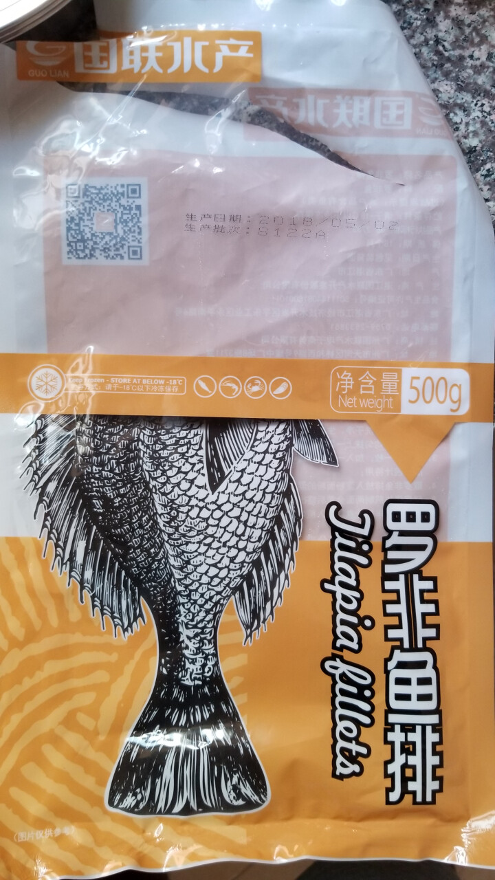 国联 罗非鱼排（BAP认证） 500g/袋 2片 火锅 海鲜怎么样，好用吗，口碑，心得，评价，试用报告,第3张