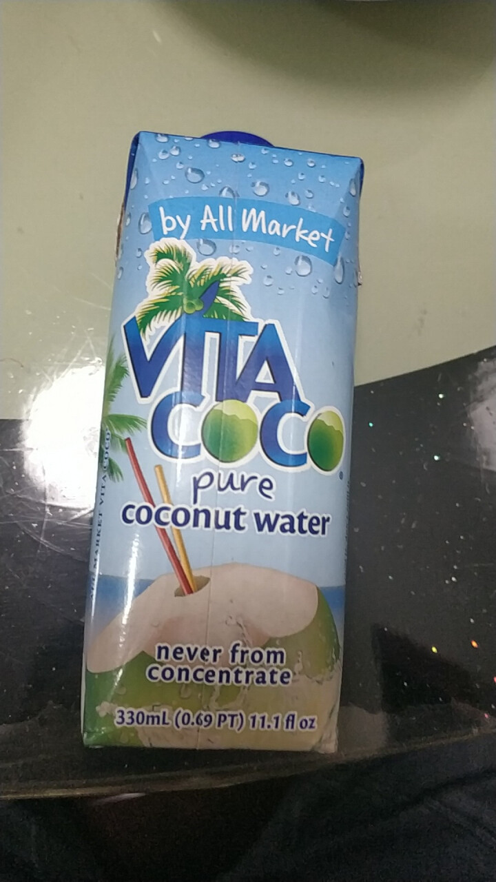 唯他可可（Vita Coco）天然椰子水进口NFC果汁饮料330ml*4瓶怎么样，好用吗，口碑，心得，评价，试用报告,第4张