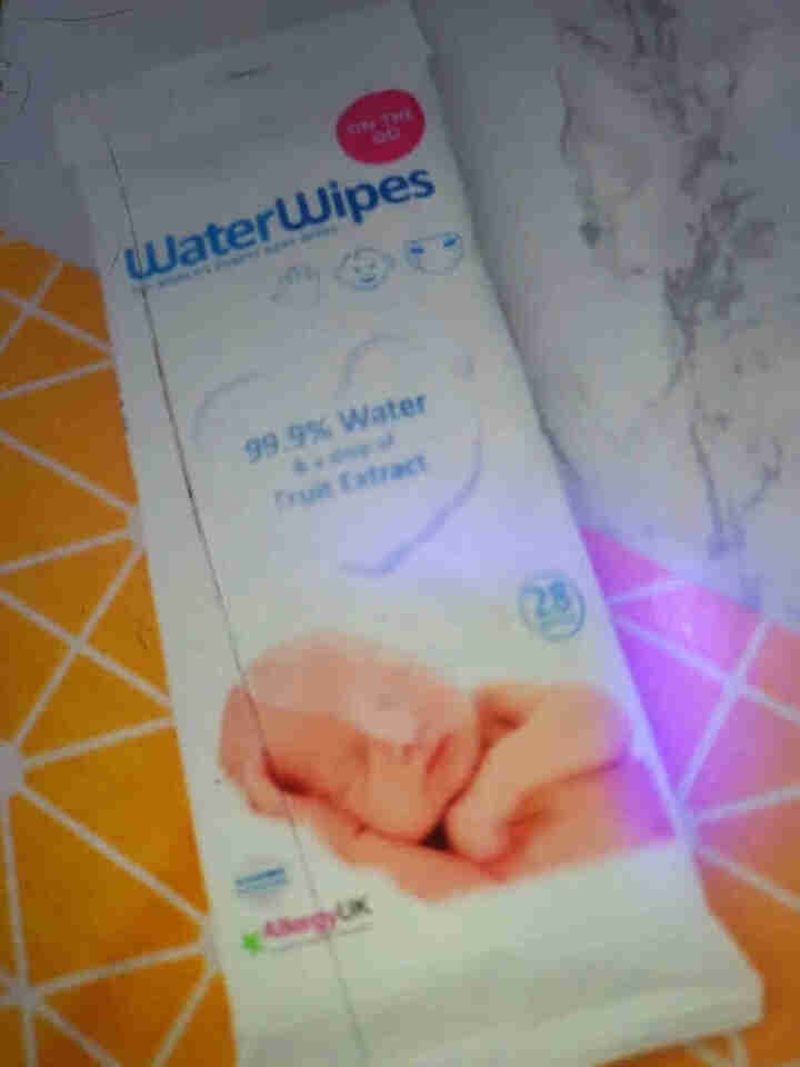 WaterWipes 爱尔兰进口 婴幼儿专用水湿巾 28抽 试用怎么样，好用吗，口碑，心得，评价，试用报告,第4张