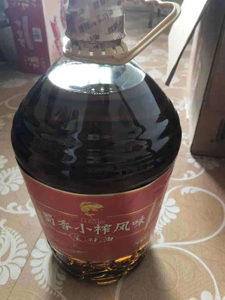 鲤鱼牌 非转基因 物理压榨 蜀香小榨风味菜籽油5L怎么样，好用吗，口碑，心得，评价，试用报告,第4张