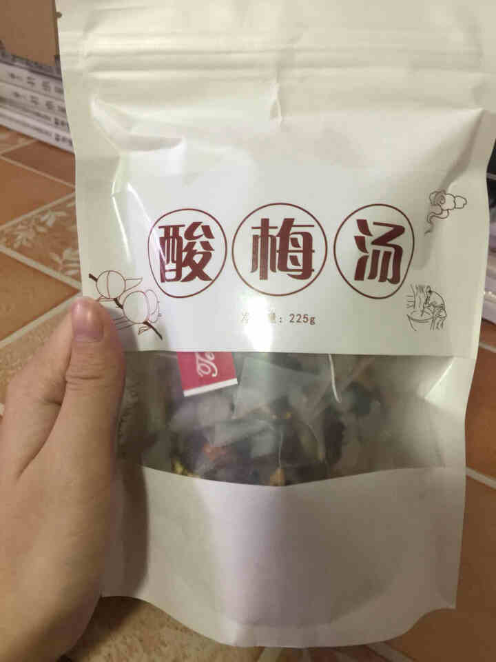 酸梅汤 老北京酸梅汤 三角包酸梅 乌梅汤袋泡茶 免煮原料包15包 15包*15g(一袋约245g)怎么样，好用吗，口碑，心得，评价，试用报告,第3张