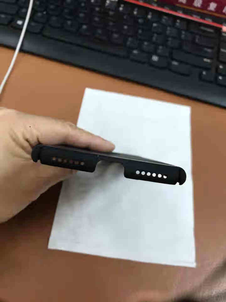 美跃【京东好货】苹果8plus手机壳iphone8磨砂7plus手机套全包i7透气散热7p防摔 【黑色】苹果7/8透气精孔升级不沾指纹怎么样，好用吗，口碑，心得,第3张