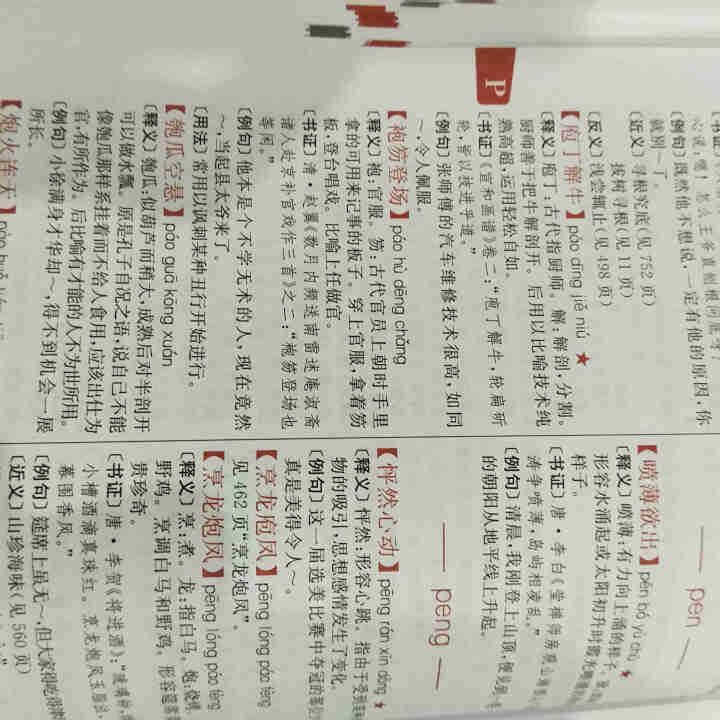 正版新编2019年高中初中小学生专用万条成语词典大词典多全功能工具书大全新版新华字典现代汉语怎么样，好用吗，口碑，心得，评价，试用报告,第4张