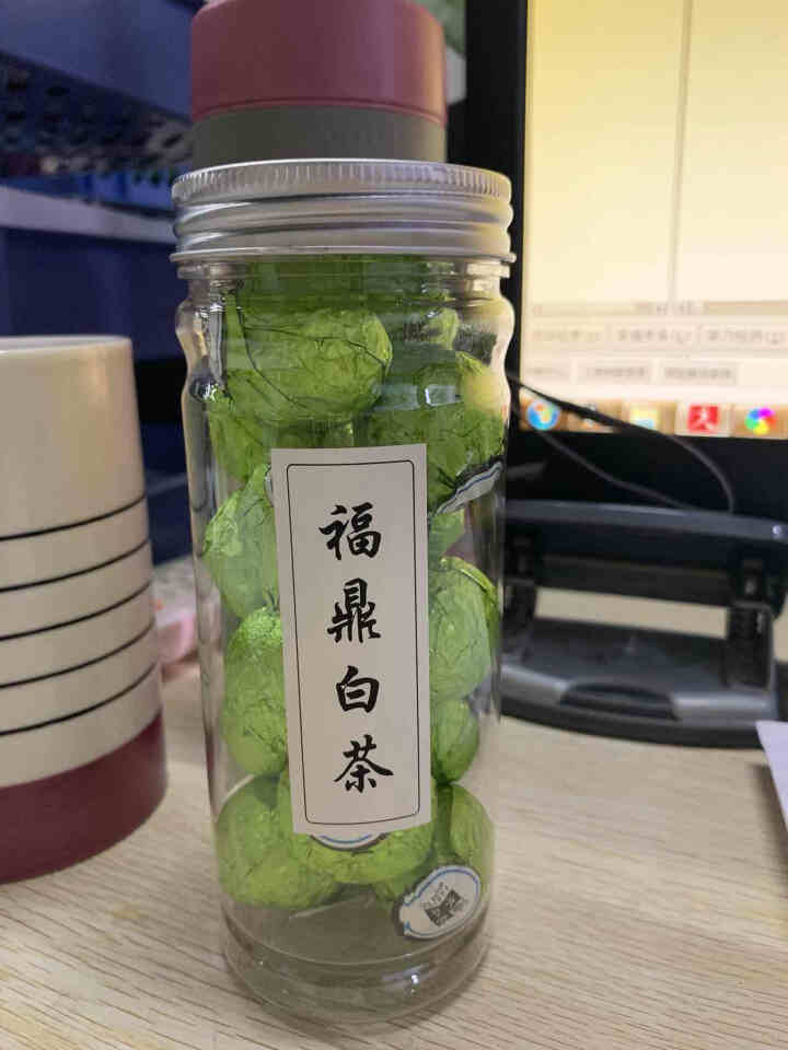 定白 福鼎白茶陈年老寿眉柑橘新会小青柑白茶球 16粒怎么样，好用吗，口碑，心得，评价，试用报告,第2张