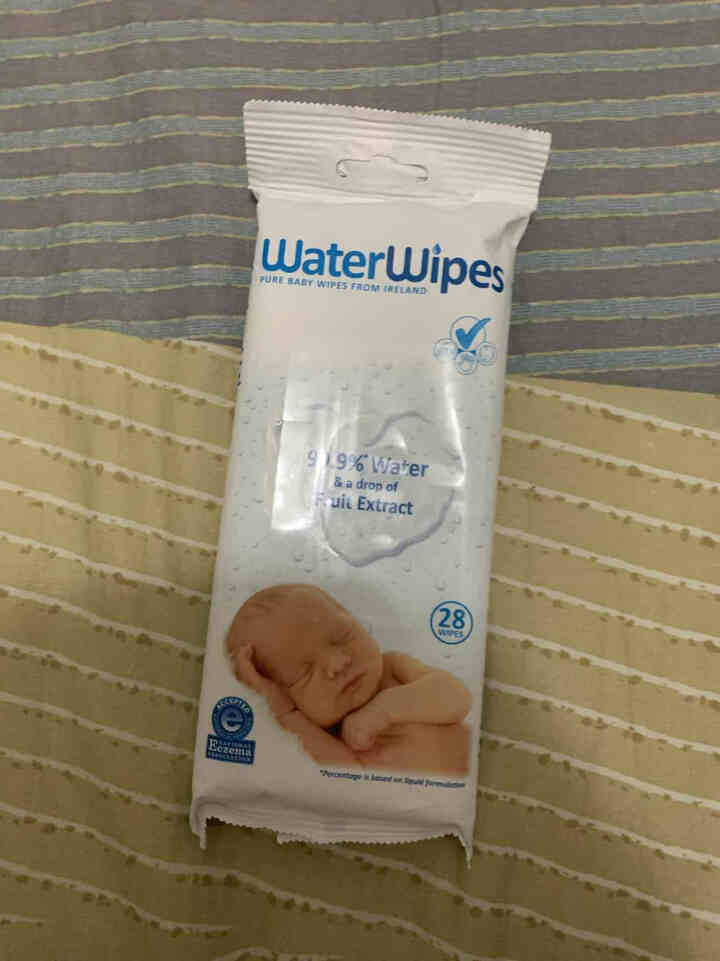 WaterWipes 爱尔兰进口 婴幼儿专用水湿巾 28抽 试用怎么样，好用吗，口碑，心得，评价，试用报告,第3张