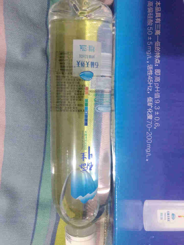 石林天外天 饮用天然碱性矿泉水 520ml*4瓶 pH9.3  整箱装怎么样，好用吗，口碑，心得，评价，试用报告,第4张