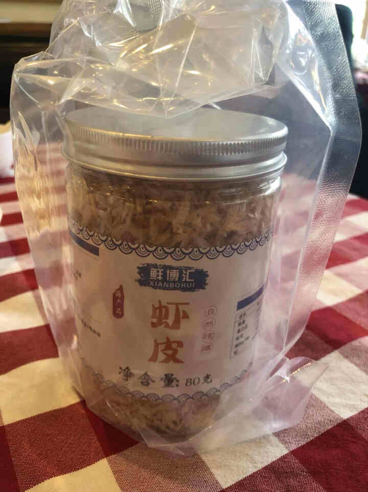 鲜博汇 无盐虾皮 淡干小虾米 婴儿宝宝辅食 80g 1罐装怎么样，好用吗，口碑，心得，评价，试用报告,第2张