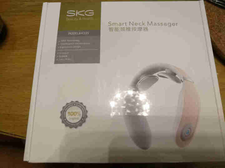 SKG颈椎按摩器颈部按摩仪语音提示热敷护颈仪充电便携 脖子牵引器家用脖子颈肩多功能按摩仪富贵包热敷 无线低频脉冲 4335(茱萸粉)怎么样，好用吗，口碑，心得，,第2张