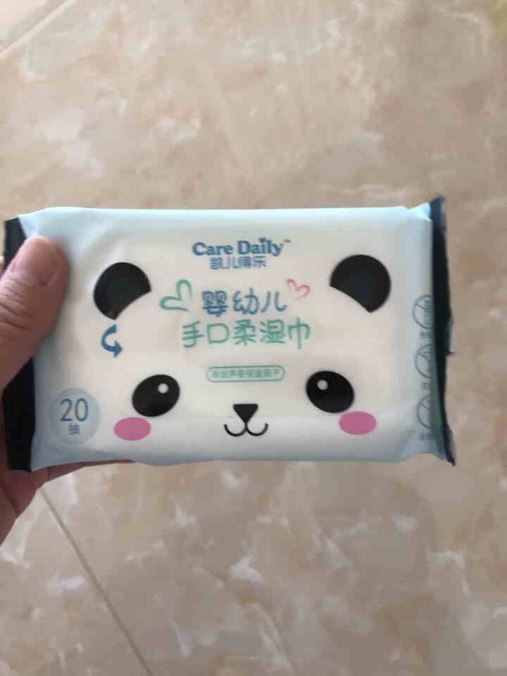 凯儿得乐（care daily）萌趣纸尿裤体验装3片+萌趣小湿巾1包+萌趣柔纸巾1包 萌趣纸尿裤S码3片怎么样，好用吗，口碑，心得，评价，试用报告,第4张