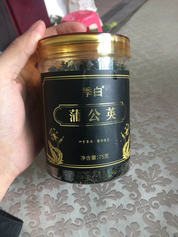 【首件28元】季白 茶叶 花草茶 蒲公英茶花茶 婆婆丁蒲公英根叶茶 75g/罐怎么样，好用吗，口碑，心得，评价，试用报告,第2张