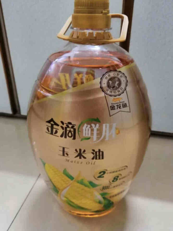 金龙鱼 食用油 非转基因 金滴鲜胚玉米油5L怎么样，好用吗，口碑，心得，评价，试用报告,第4张