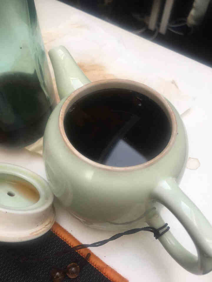 陈通号 普洱茶  云南普洱茶 普洱饼茶  勐海南糯山古树茶  陈年普洱茶 熟茶100g怎么样，好用吗，口碑，心得，评价，试用报告,第5张