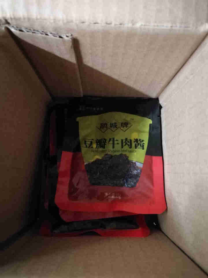 【包邮】鹃城牌牛肉酱酱香味下饭拌面豆瓣味15g*5袋小规格更卫生怎么样，好用吗，口碑，心得，评价，试用报告,第3张