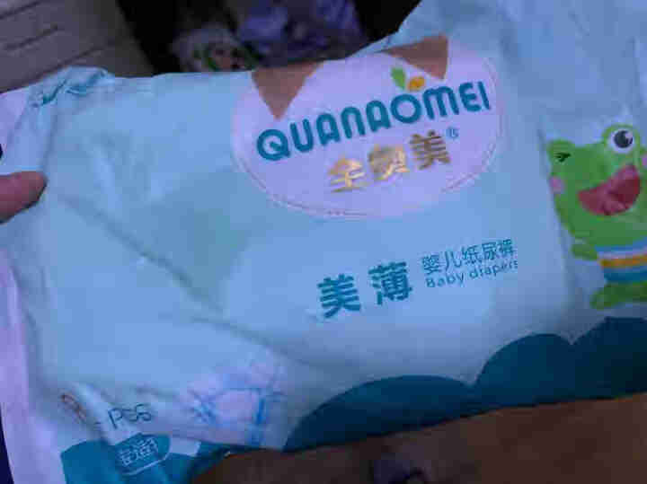 全奥美（Quanaomei）美薄系列婴儿纸尿裤尿不湿尿裤M码52片 L码体验装/8片怎么样，好用吗，口碑，心得，评价，试用报告,第2张