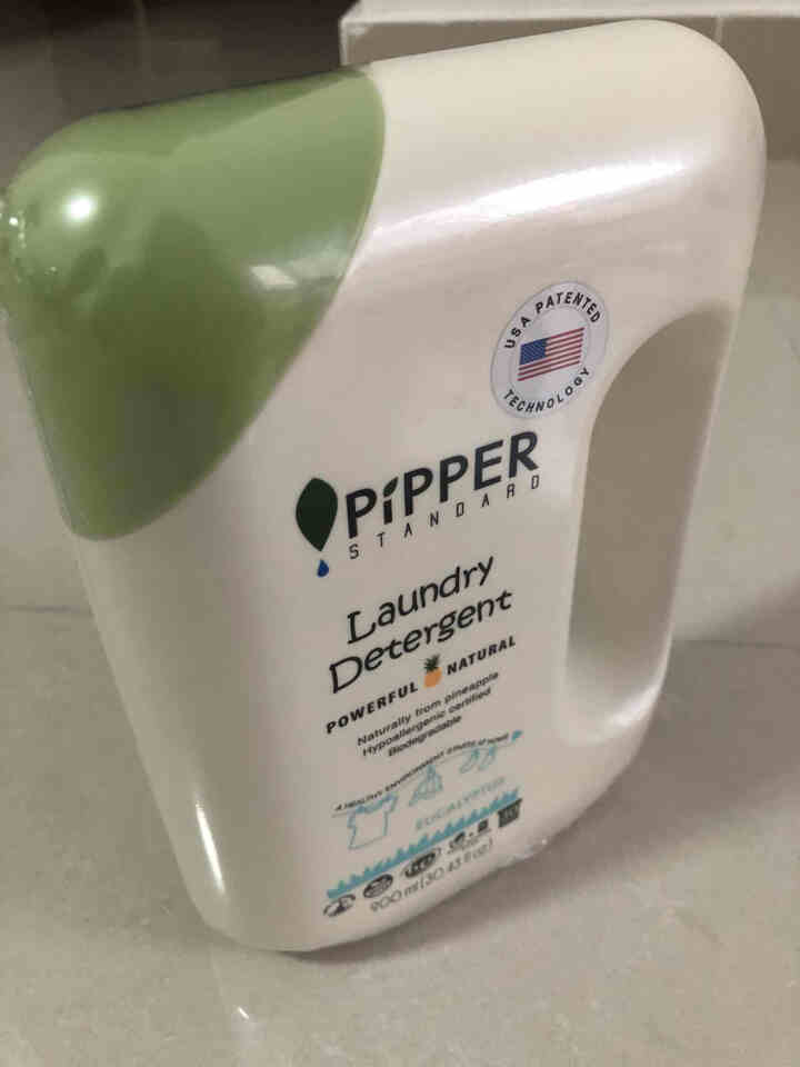 PIPPER 洗衣液尤加利香 900ml 婴儿洗衣液 植物酵素 尤加利香型怎么样，好用吗，口碑，心得，评价，试用报告,第2张