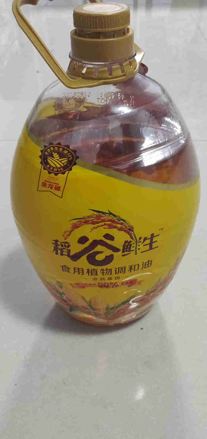 金龙鱼 食用油 稻谷鲜生食用植物调和油5L怎么样，好用吗，口碑，心得，评价，试用报告,第2张