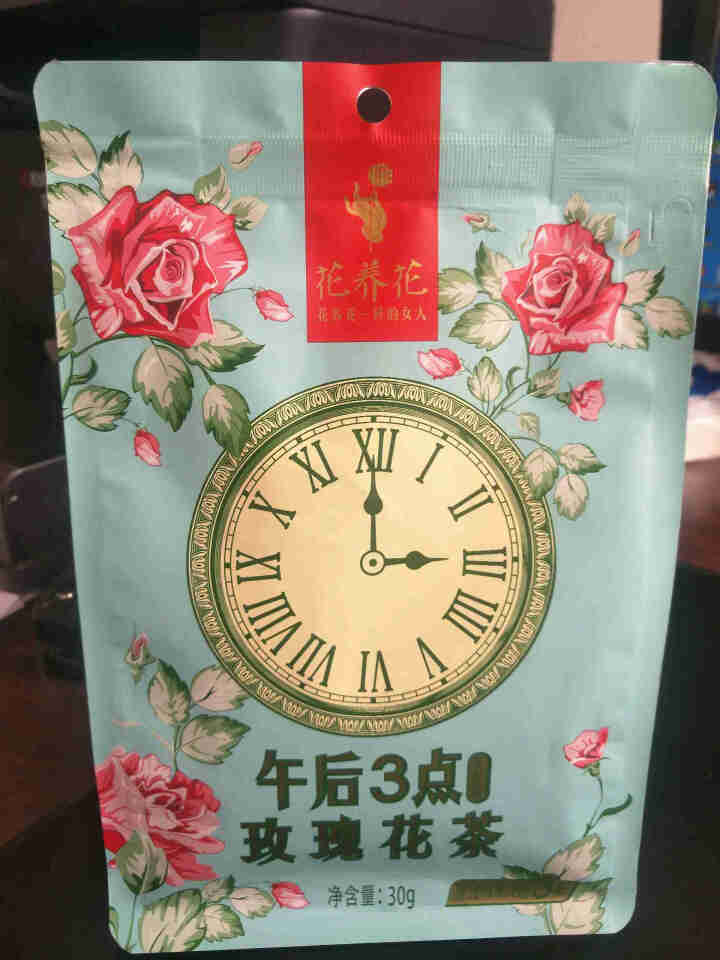 花养花 玫瑰花茶特级玫瑰花茶大朵花冠茶花草茶平阴烘干无硫纸袋装30g 30g怎么样，好用吗，口碑，心得，评价，试用报告,第2张