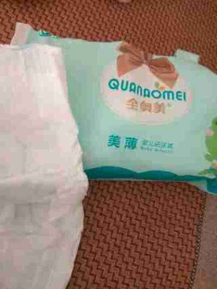 全奥美（Quanaomei）美薄系列婴儿纸尿裤尿不湿尿裤M码52片 L码体验装/8片怎么样，好用吗，口碑，心得，评价，试用报告,第4张